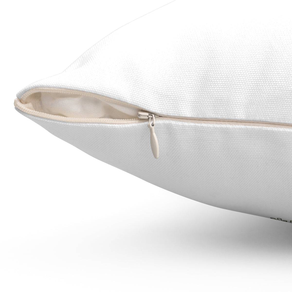 Baby Lamb & Baby’s Breath Decorative Throw Pillow — Soft Nursery Accent