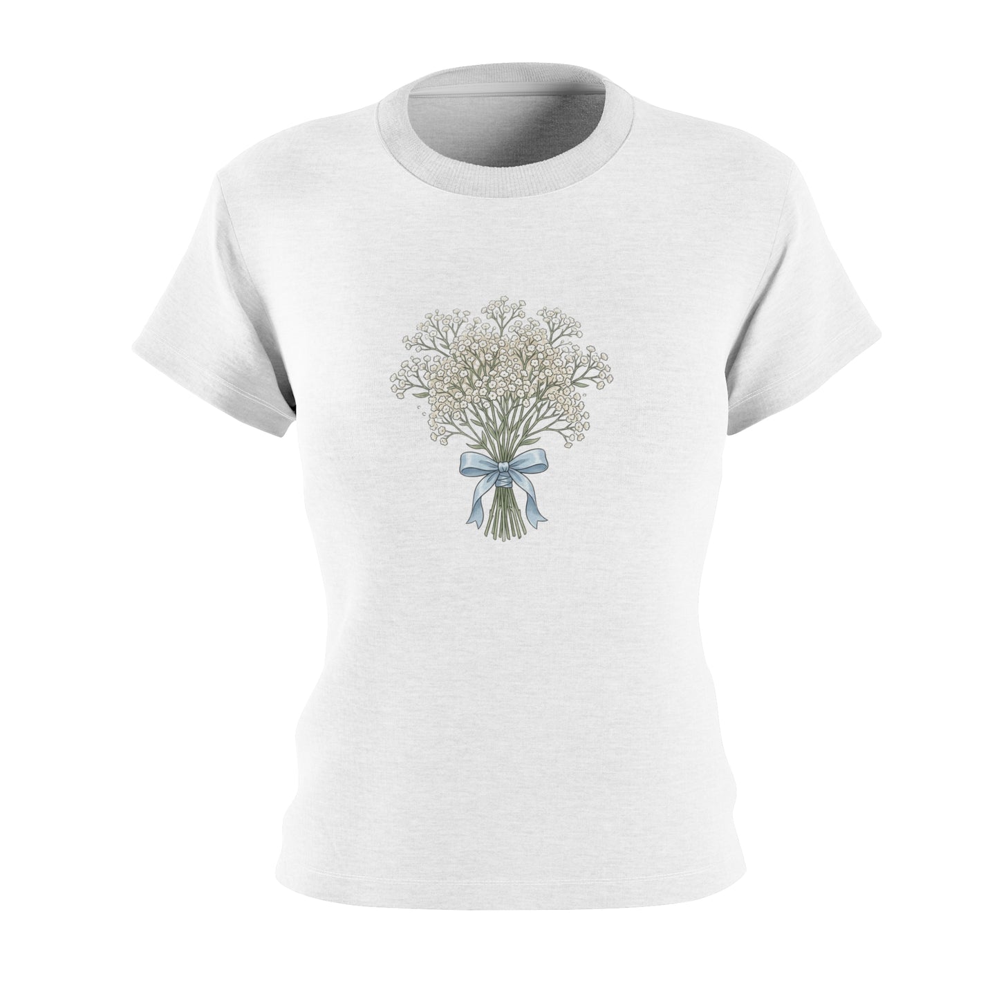 Baby's Breath Tee with Bow- DFHR