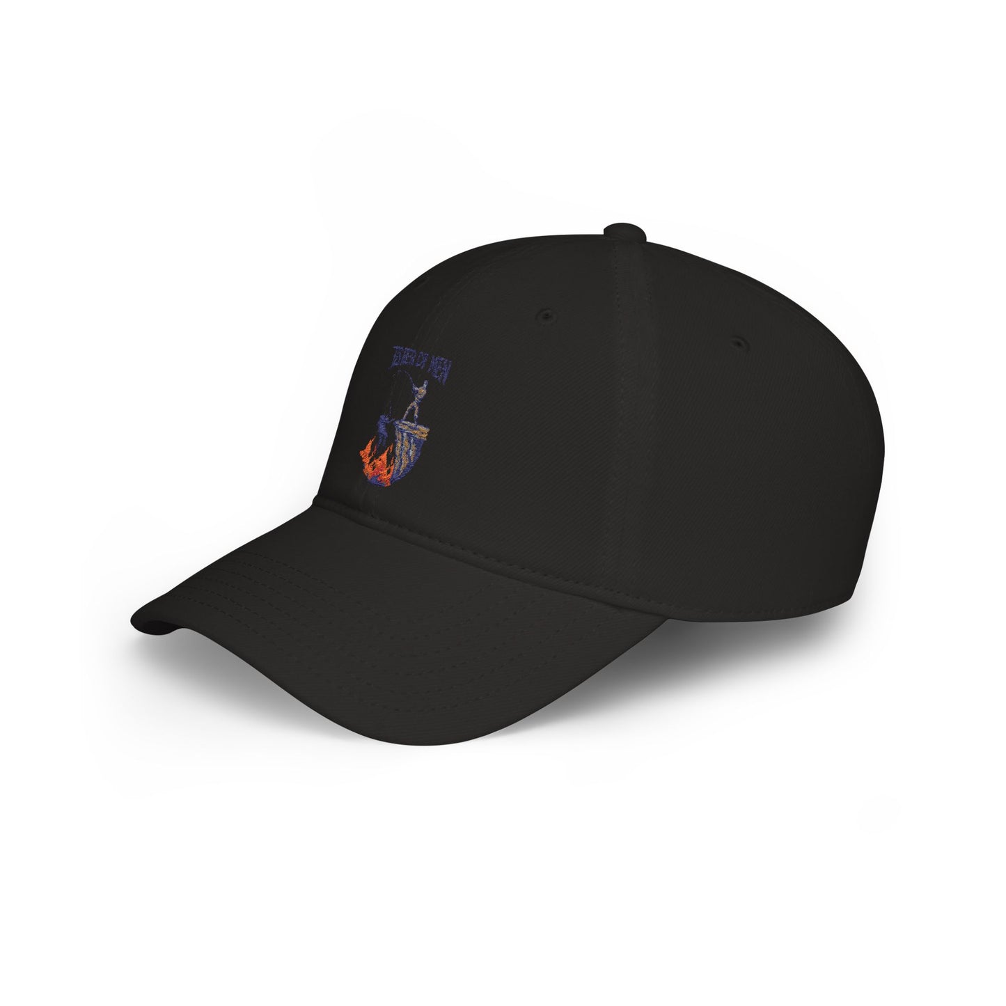 Fishing Dad Low Profile Baseball Cap — 'Fisher of Men' Nautical Embroidered Hat