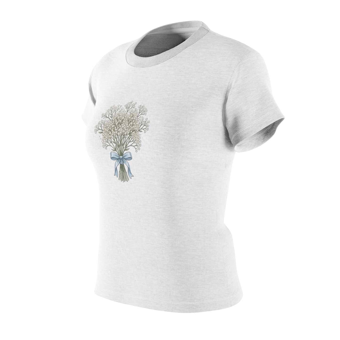 Baby's Breath Tee with Bow- DFHR