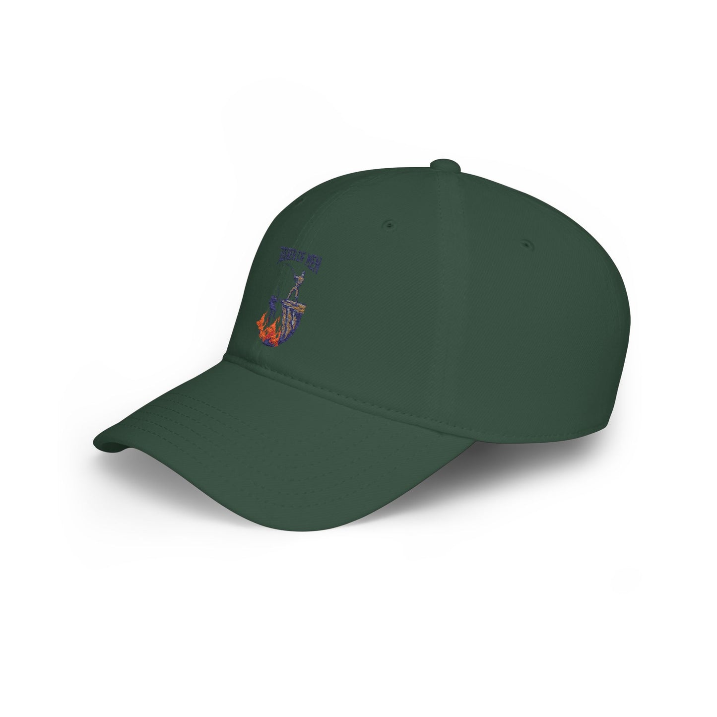 Fishing Dad Low Profile Baseball Cap — 'Fisher of Men' Nautical Embroidered Hat