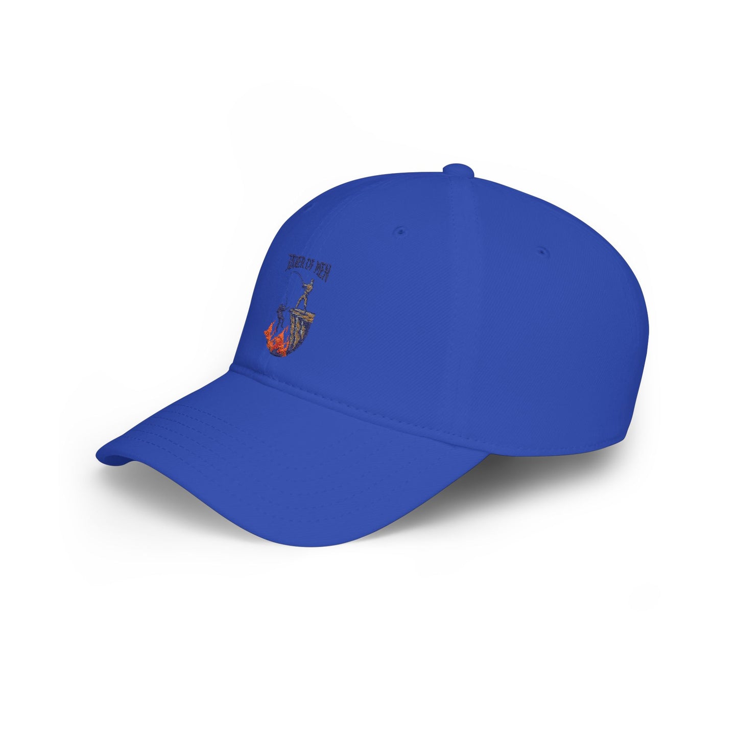 Fishing Dad Low Profile Baseball Cap — 'Fisher of Men' Nautical Embroidered Hat